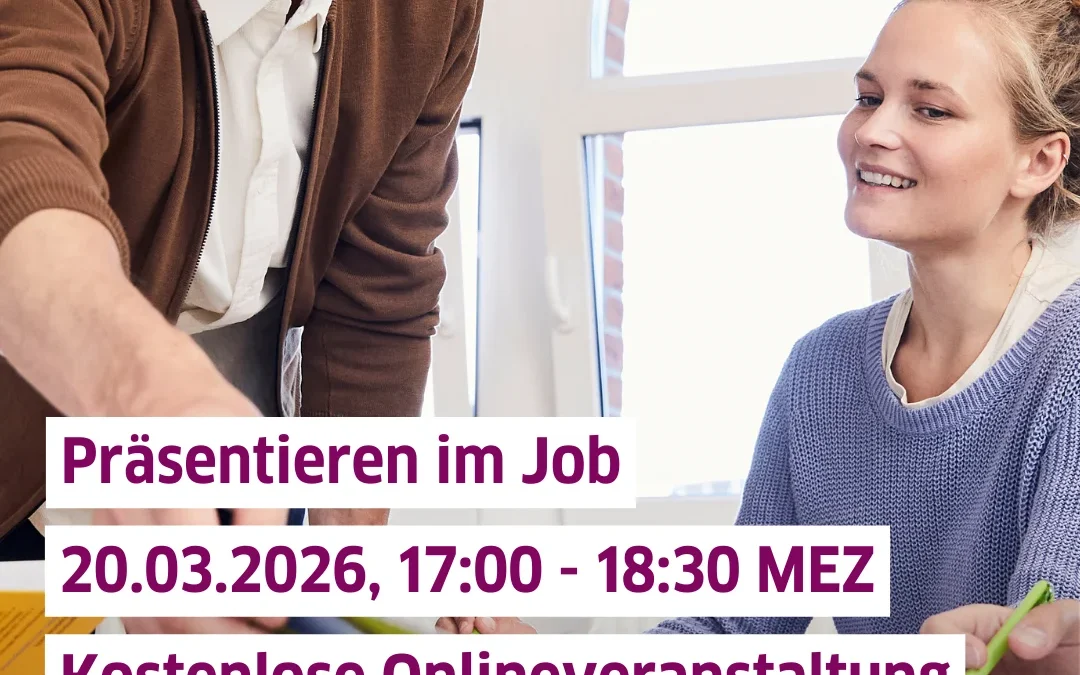 Deutsch üben und sprechen – Präsentieren im Job